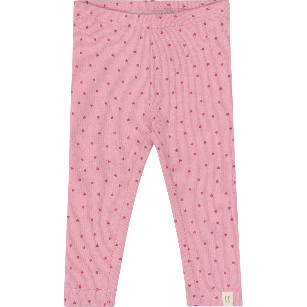 PETIT PIAO PPSonja Leggings Leggings Rose Elegance Heart AOP