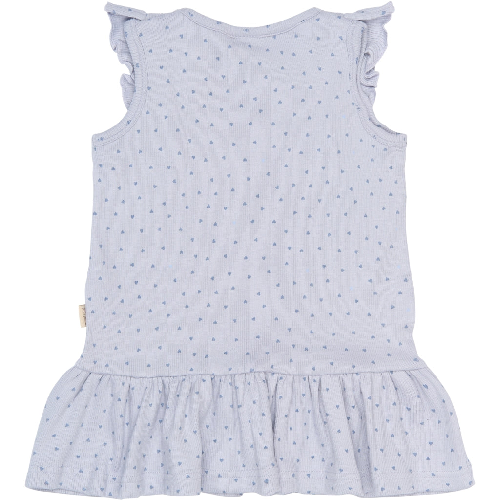 PETIT PIAO PPSonja S_L Dress Kjoler Cosmic Sky Heart AOP