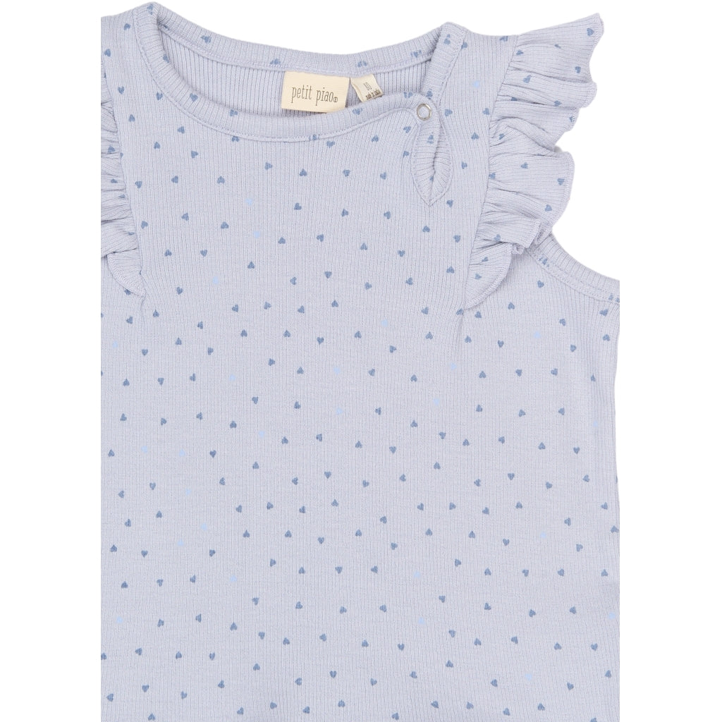 PETIT PIAO PPSonja S_L Dress Kjoler Cosmic Sky Heart AOP