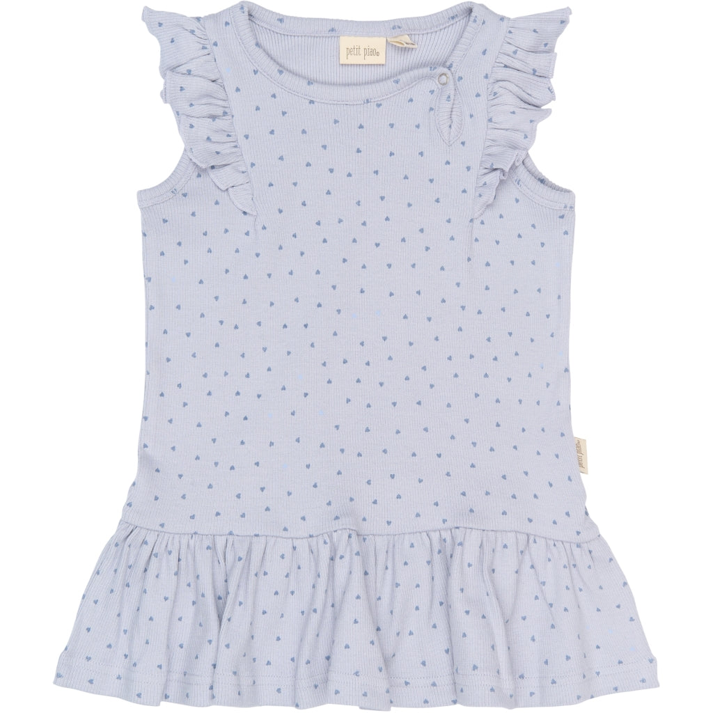 PETIT PIAO PPSonja S_L Dress Kjoler Cosmic Sky Heart AOP