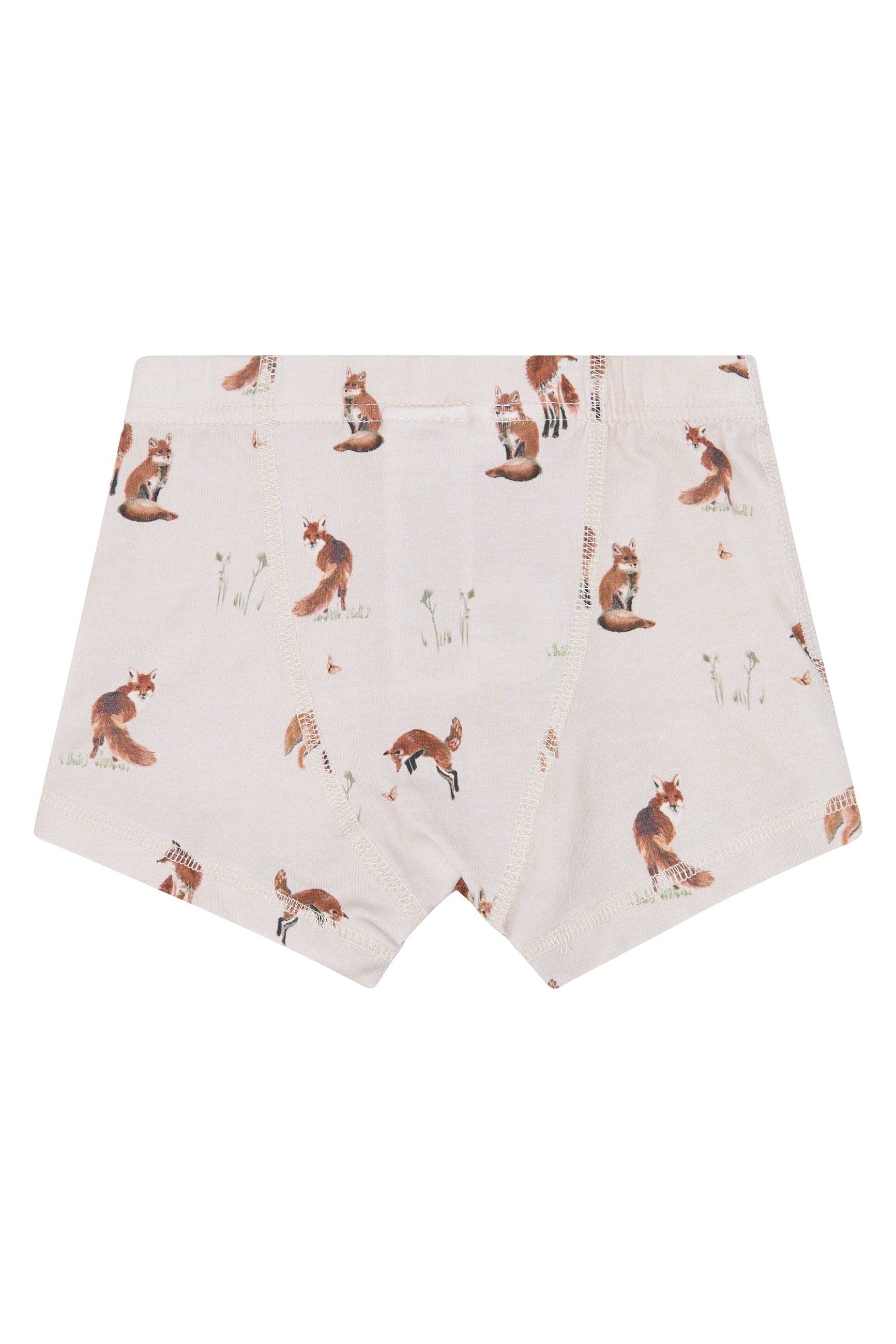 PETIT PIAO PPStar Boxers Undertøj Gray Morn Fox AOP