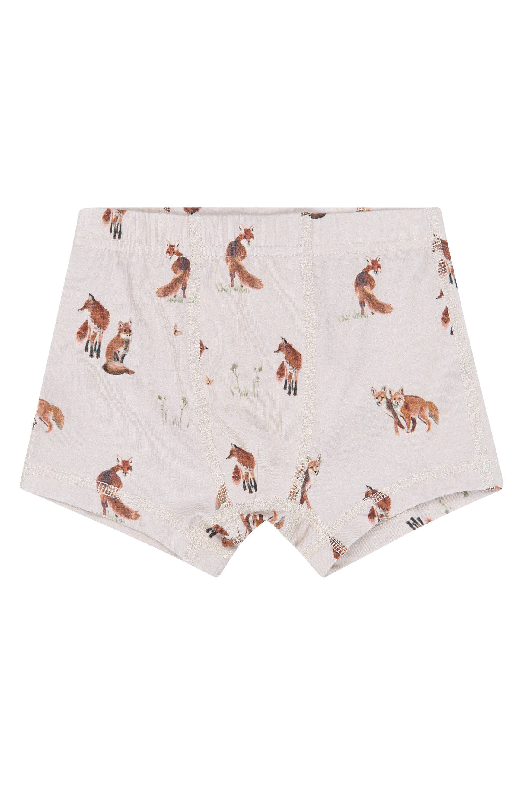 PETIT PIAO PPStar Boxers Undertøj Gray Morn Fox AOP