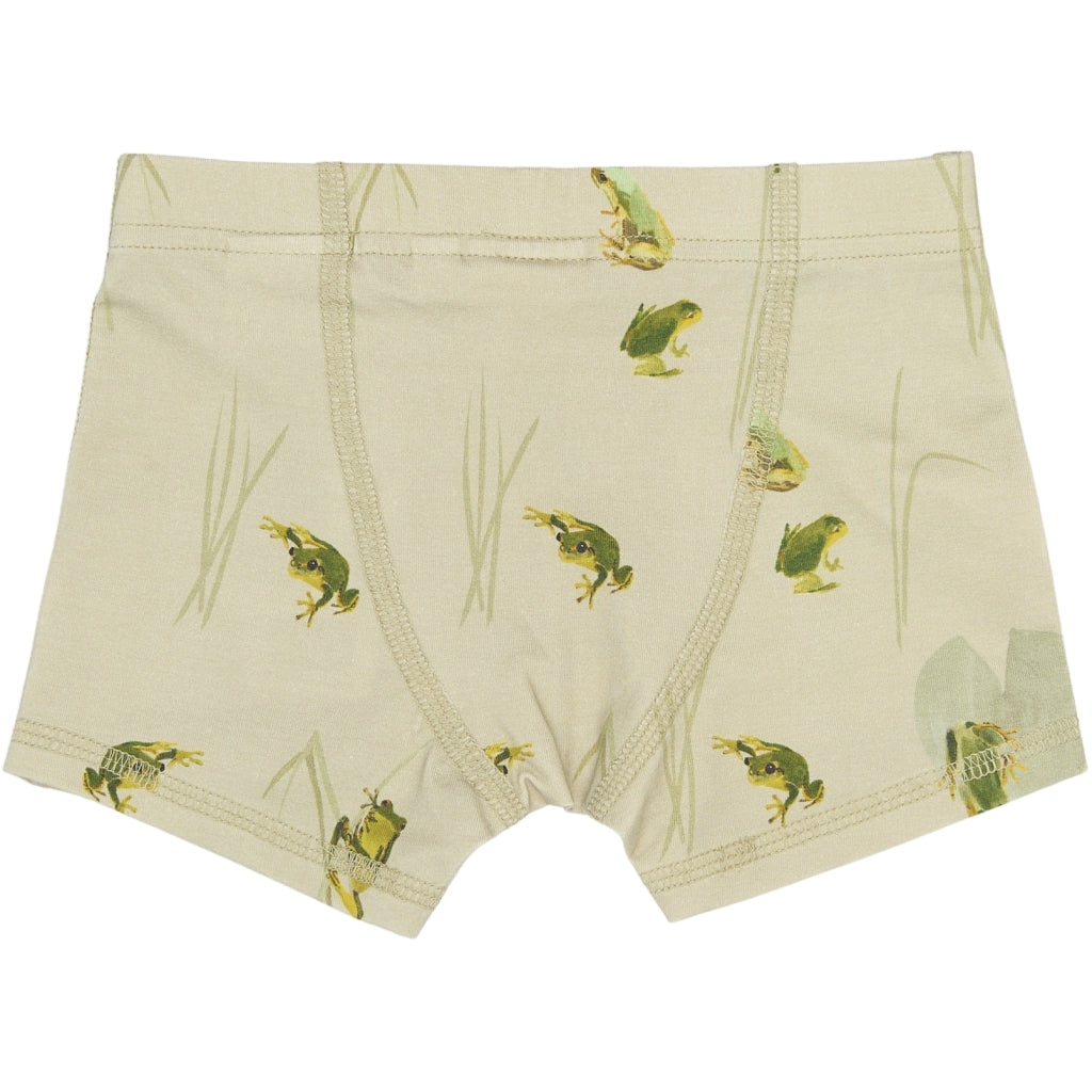 PETIT PIAO PPStar Boxers 2-pack Undertøj Tidal Foam Frog AOP