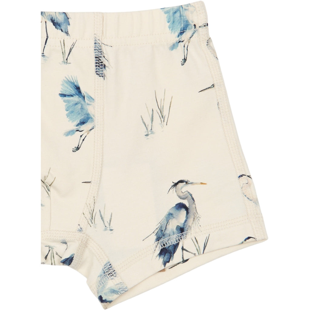 PETIT PIAO PPStar Boxers 2-pack Undertøj Eggnog Heron AOP