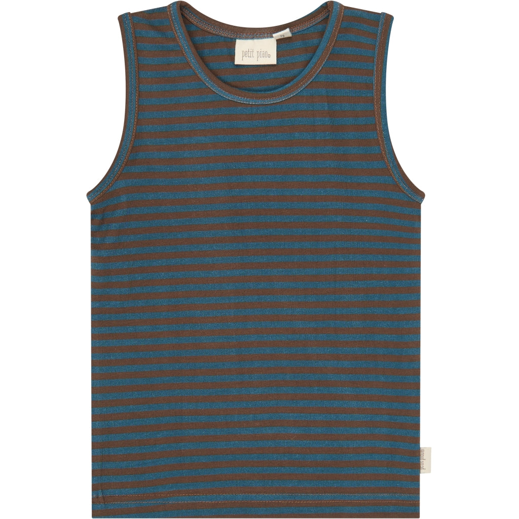 PETIT PIAO PPStar Boys Undershirt 2-pack Undertøj Eggnog Heron AOP