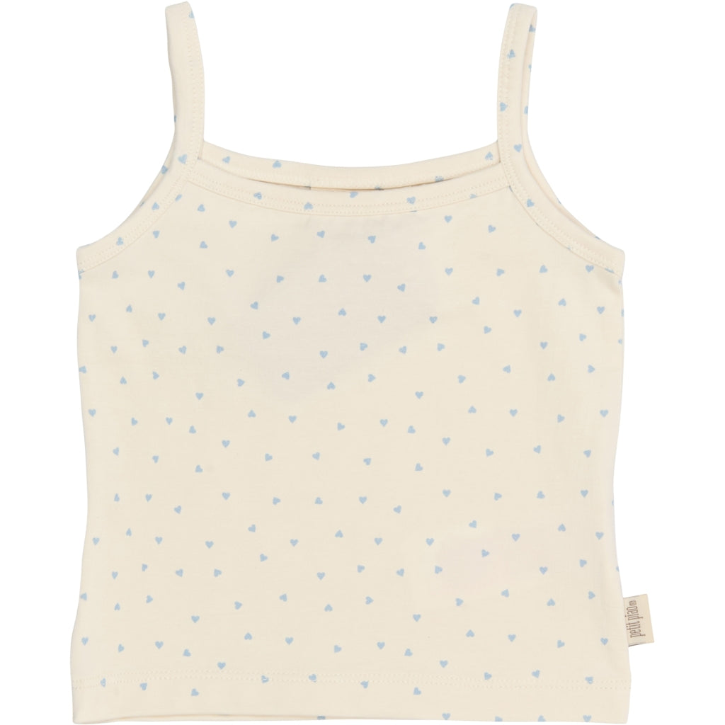 PETIT PIAO PPStar Girls Undershirt 2-pack Undertøj Eggnog Viola AOP