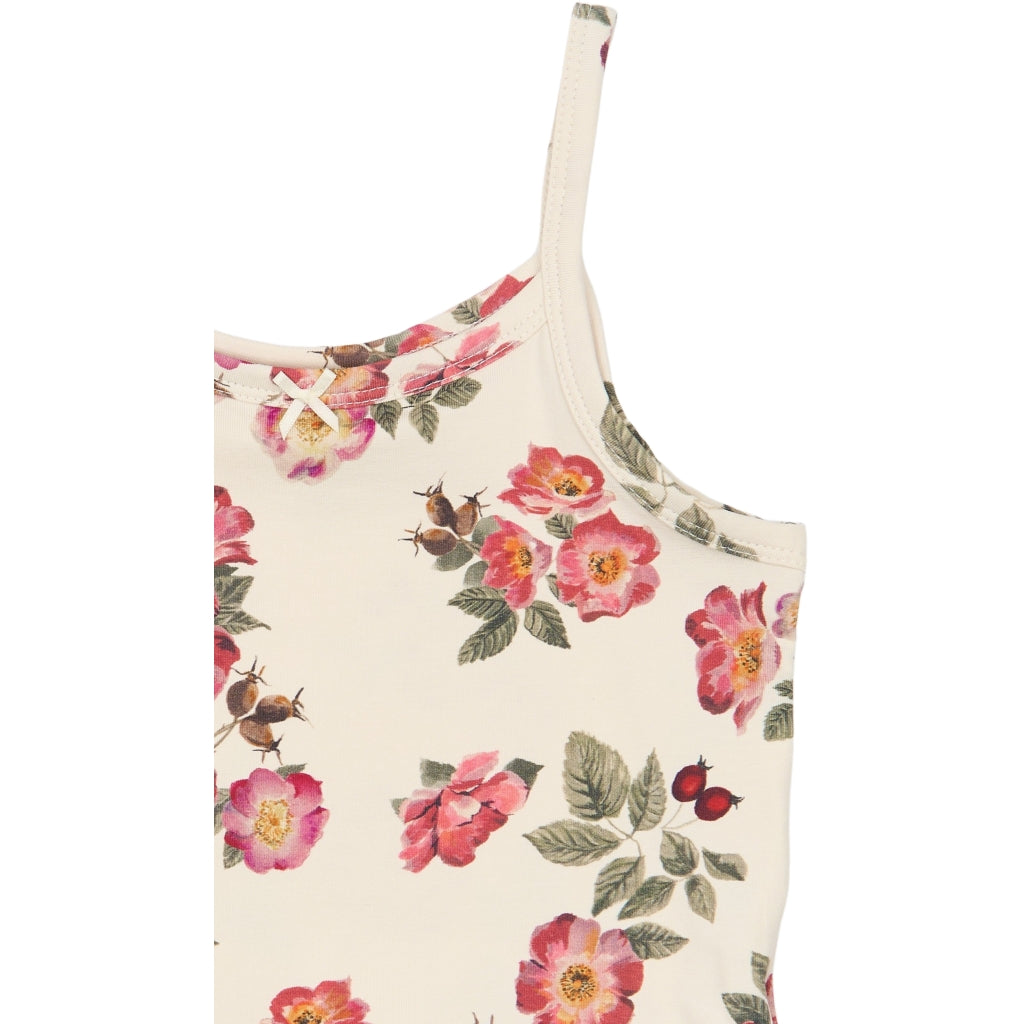 PETIT PIAO PPStar Girls Undershirt 2-pack Undertøj Eggnog Rosehip AOP