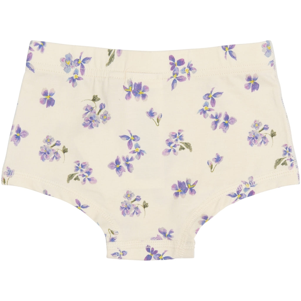 PETIT PIAO PPStar Hipsters 2-pack Undertøj Eggnog Viola AOP