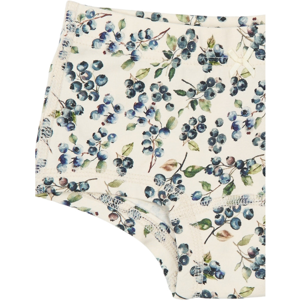 PETIT PIAO PPStar Hipsters 2-pack Undertøj Eggnog Blueberry AOP