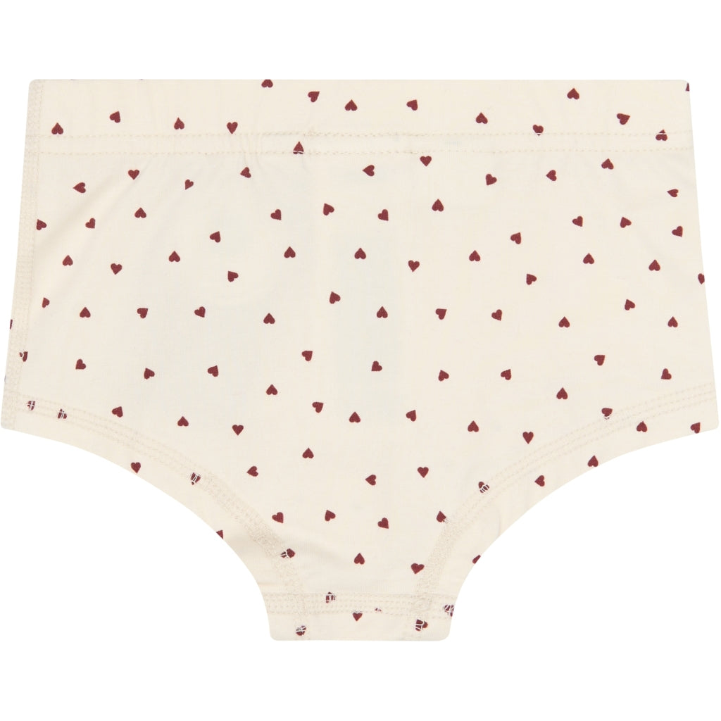 PETIT PIAO PPStar Hipsters 2-pack Undertøj Eggnog Rosehip AOP