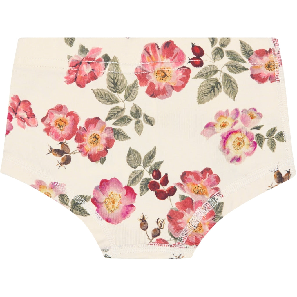PETIT PIAO PPStar Hipsters 2-pack Undertøj Eggnog Rosehip AOP