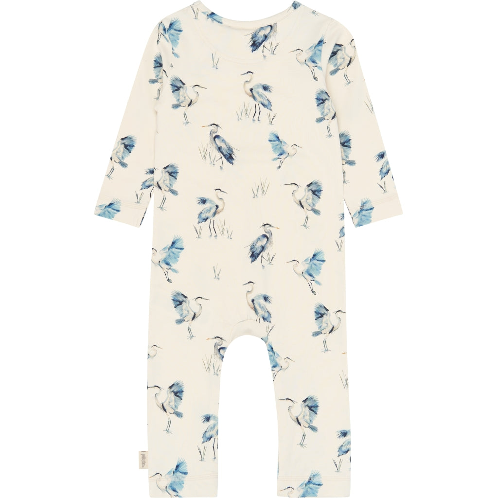 PETIT PIAO PPStar L_S Jumpsuit Heldragter Eggnog Heron AOP