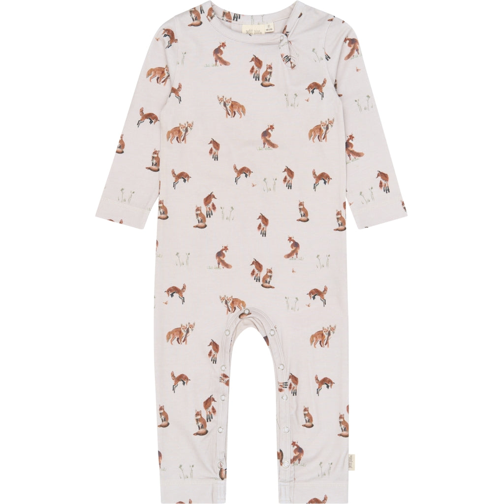 PETIT PIAO PPStar L_S Jumpsuit Heldragter Gray Morn Fox AOP