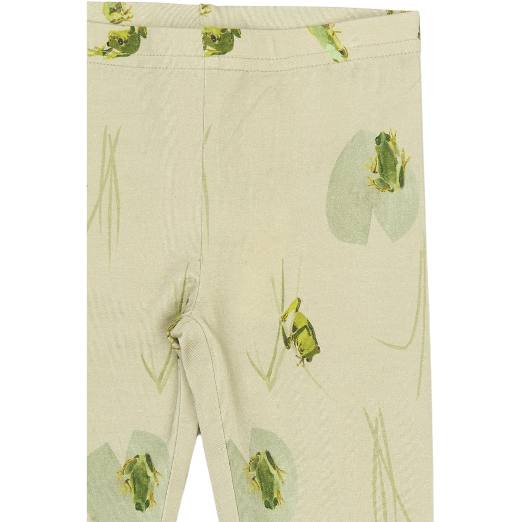 PETIT PIAO PPStar Leggings Leggings Tidal Foam Frog AOP