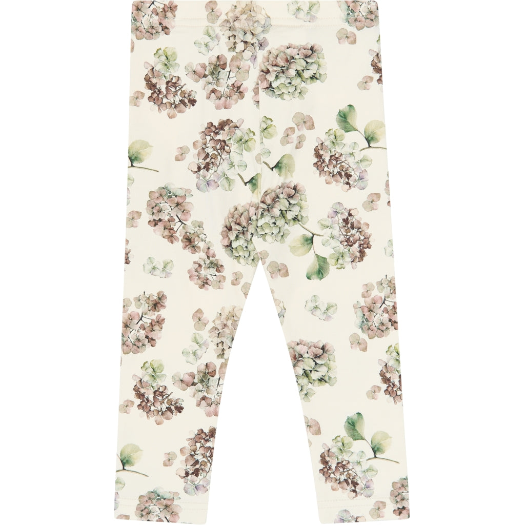 PETIT PIAO PPStar Leggings Leggings Eggnog Hydranger AOP