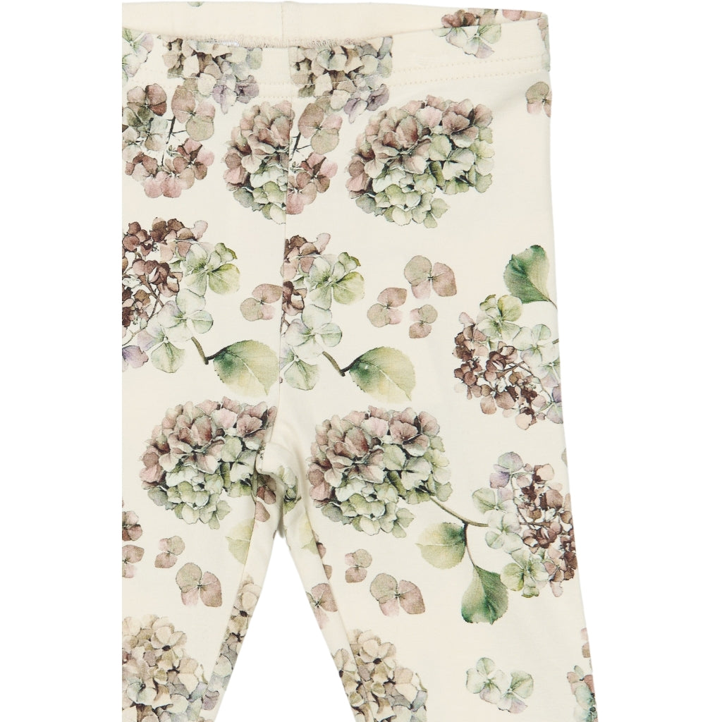 PETIT PIAO PPStar Leggings Leggings Eggnog Hydranger AOP