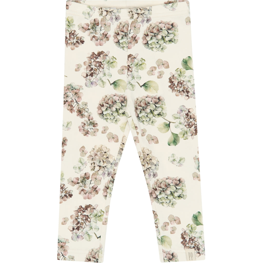 PETIT PIAO PPStar Leggings Leggings Eggnog Hydranger AOP