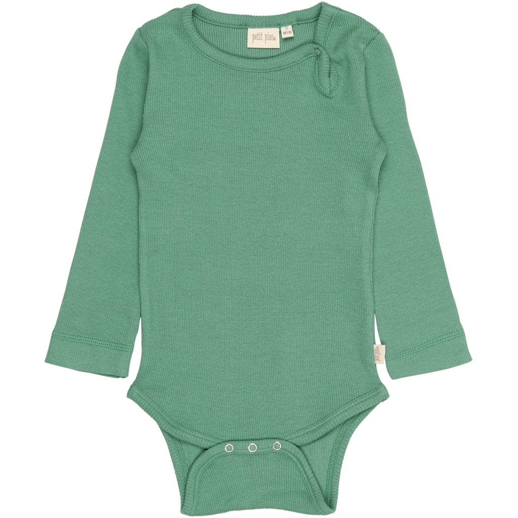 PETIT PIAO PPStone L_S Body Bodystockings Frosty Spruce