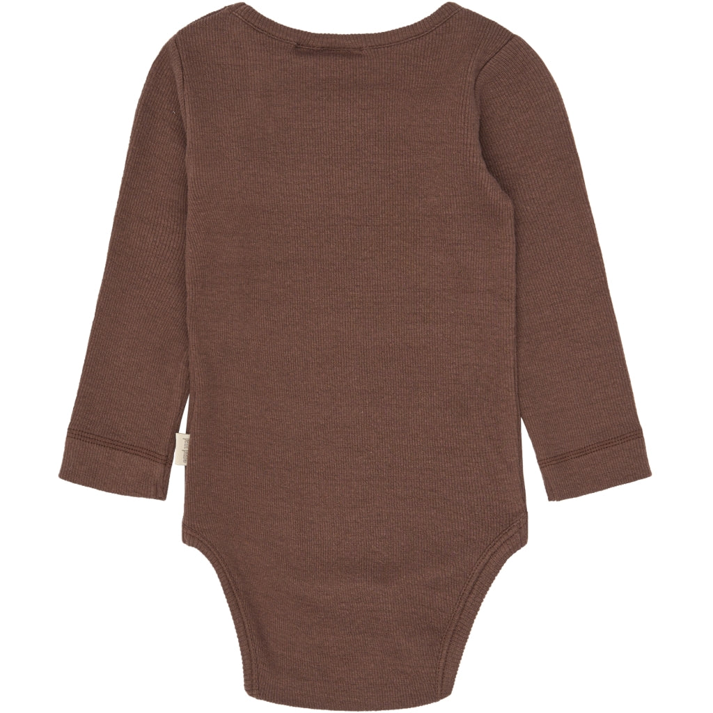 PETIT PIAO PPStone L_S Body Bodystockings Chestnut