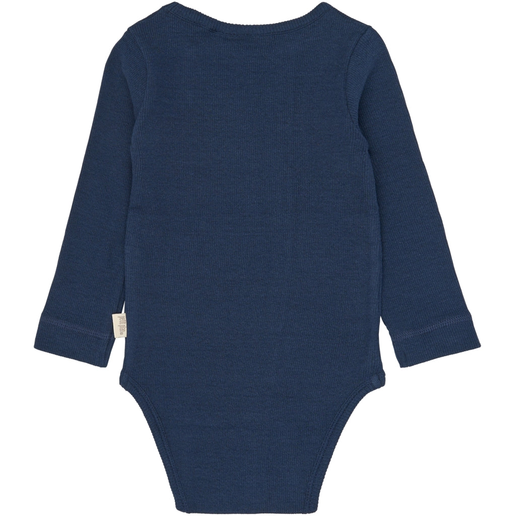 PETIT PIAO PPStone L_S Body Bodystockings Navy Blazer
