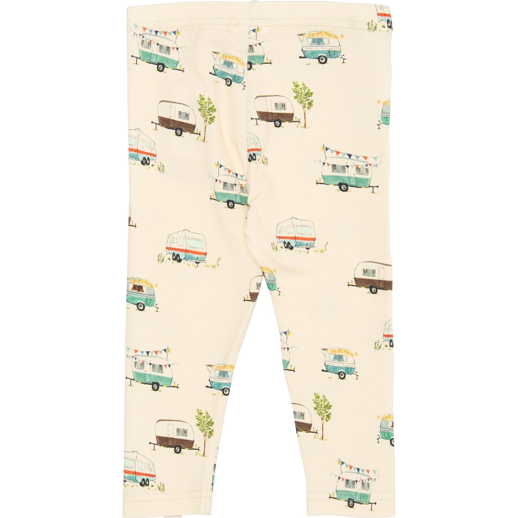 PETIT PIAO PPSun Leggings Leggings Eggnog Camper AOP