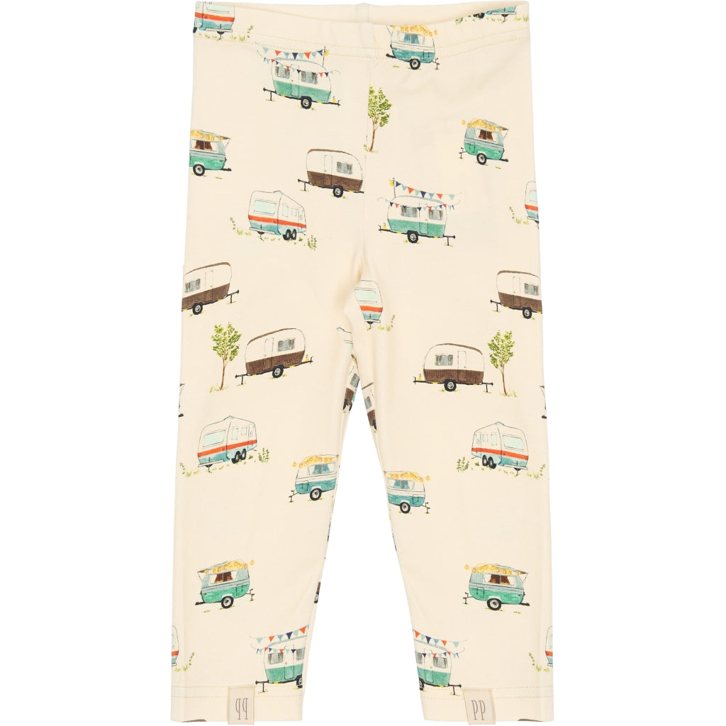 PETIT PIAO PPSun Leggings Leggings Eggnog Camper AOP