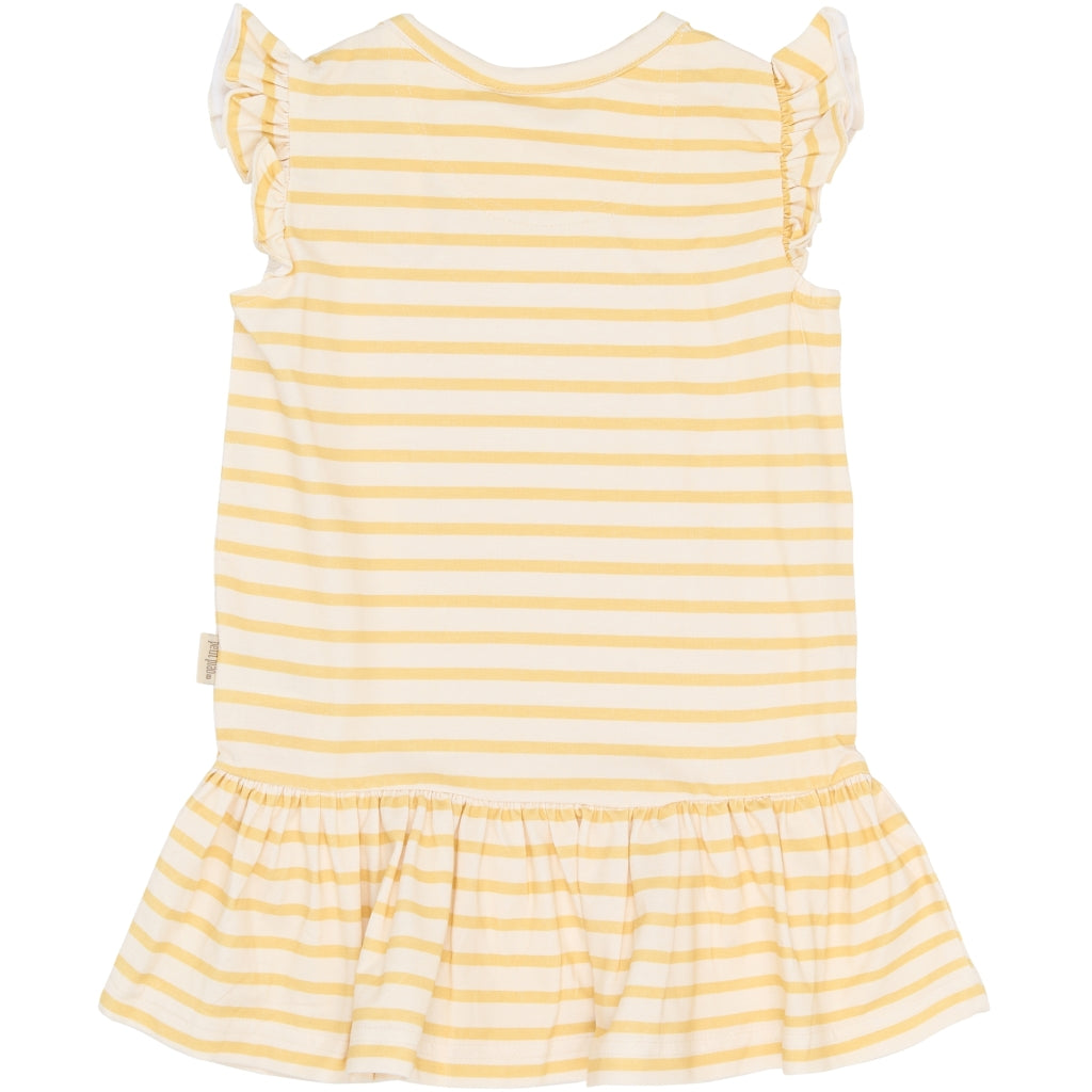 PETIT PIAO PPSun S_L Dress Kjoler Dusky Citron Striped