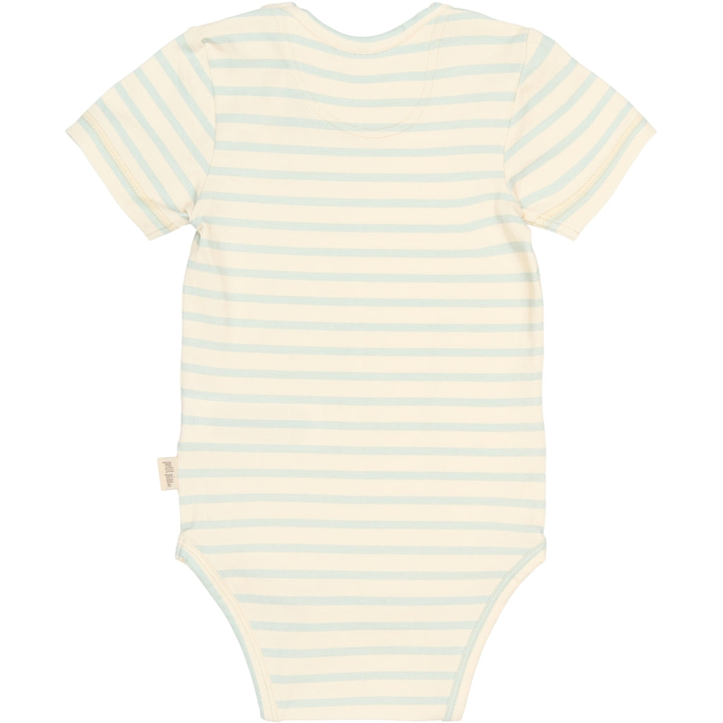 PETIT PIAO PPSun S_S Body Bodystockings Winter Sky Striped