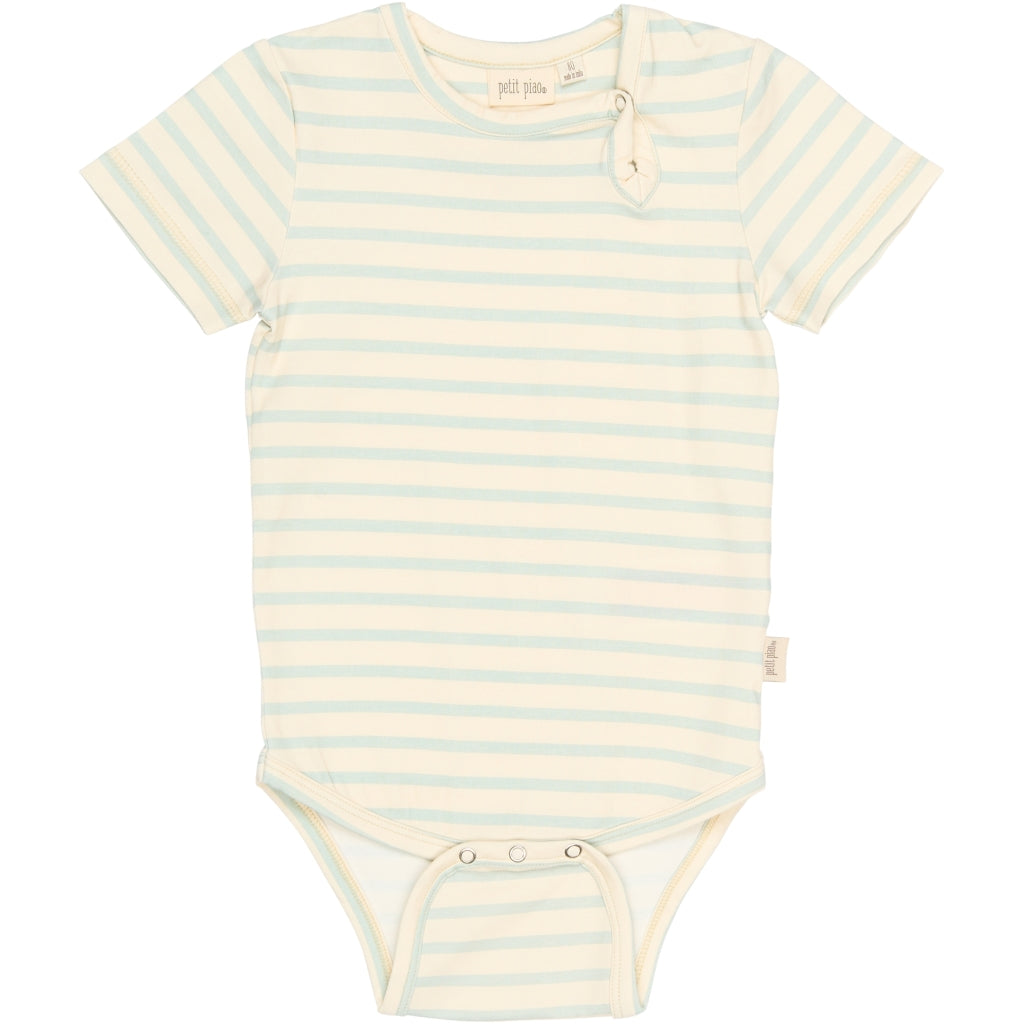 PETIT PIAO PPSun S_S Body Bodystockings Winter Sky Striped