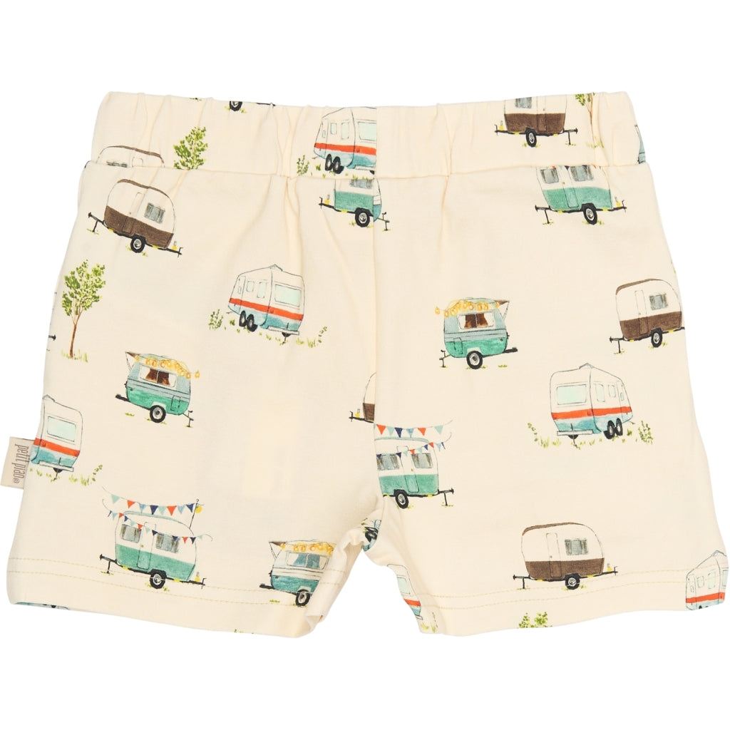 PETIT PIAO PPSun Shorts Shorts Eggnog Camper AOP