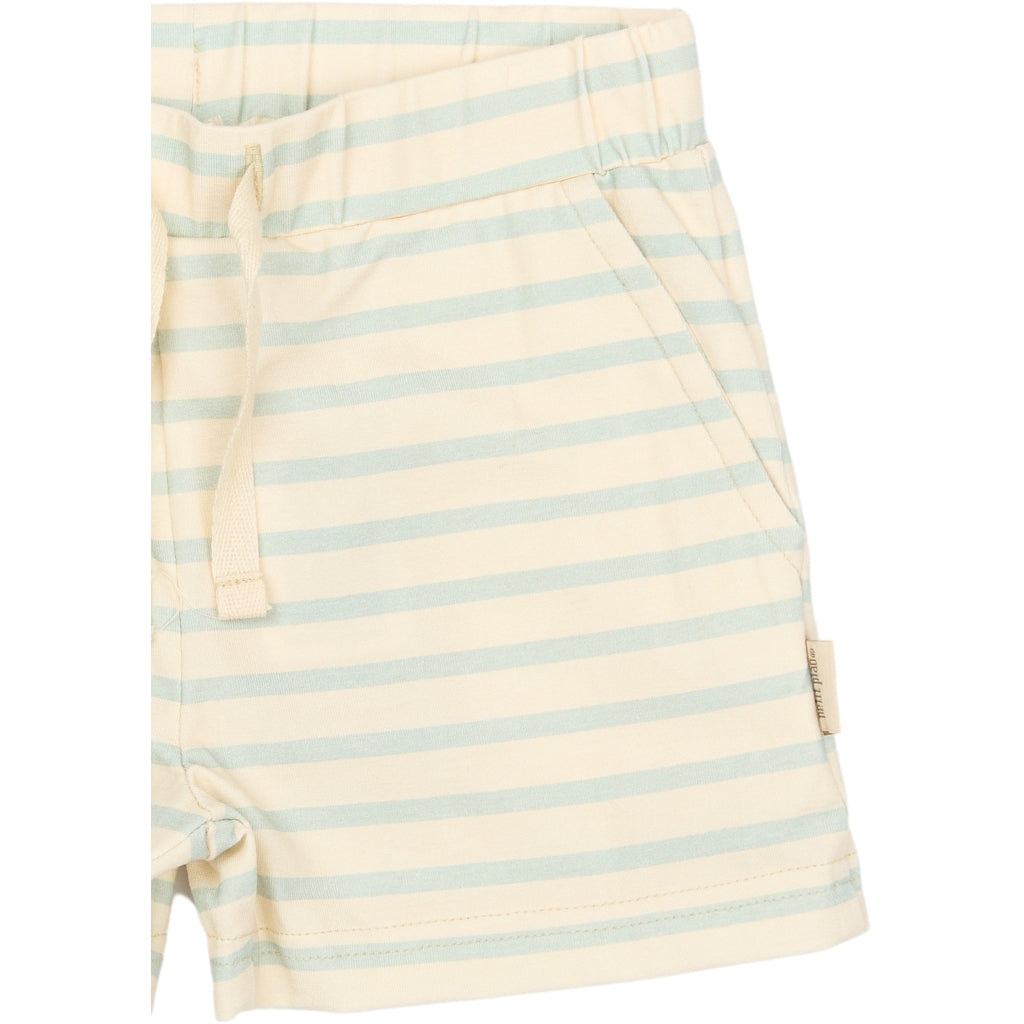 PETIT PIAO PPSun Shorts Shorts Winter Sky Striped