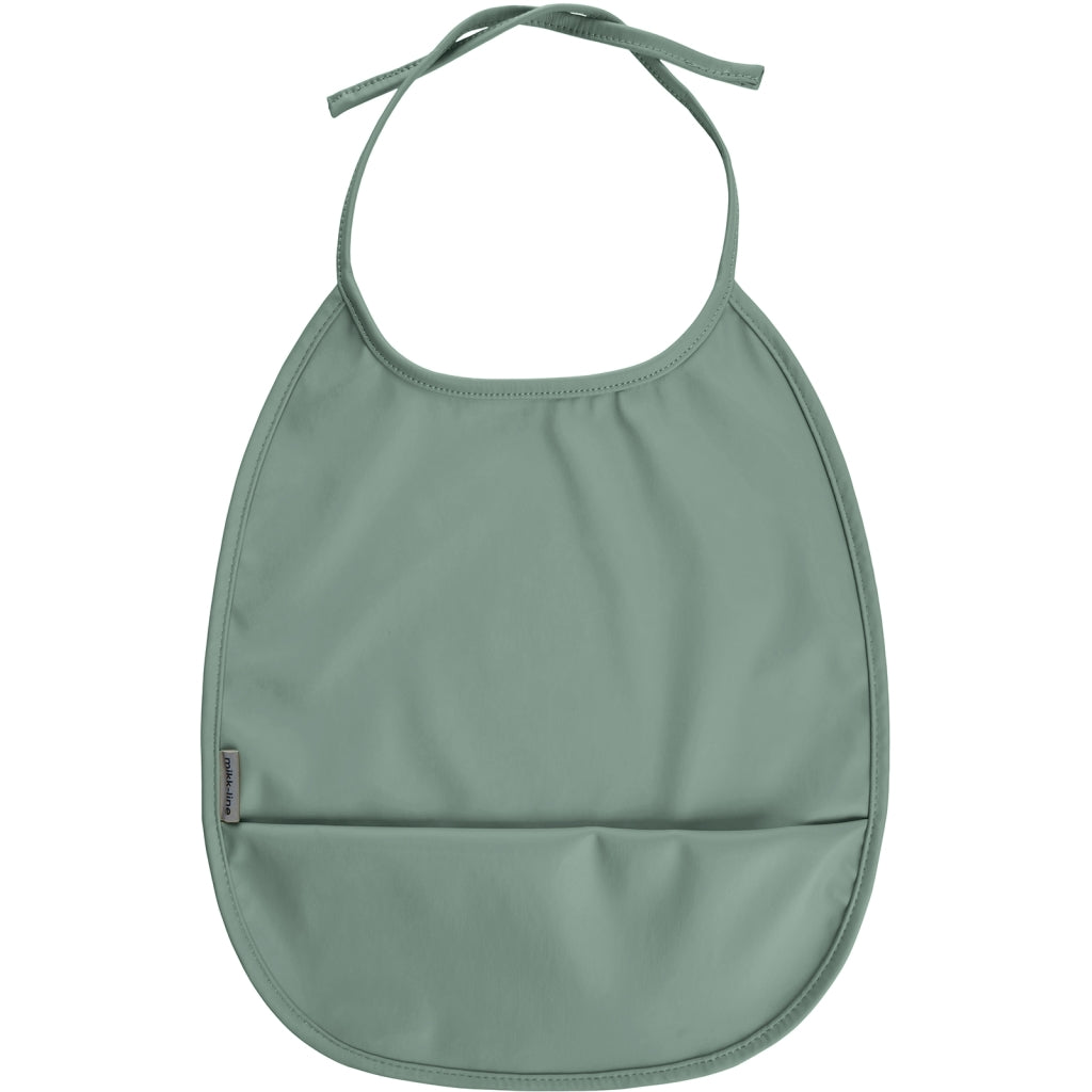 Mikk-Line PU Hagesmæk - Kort - Recycled Hagesmække og savlesmække Chinois Green