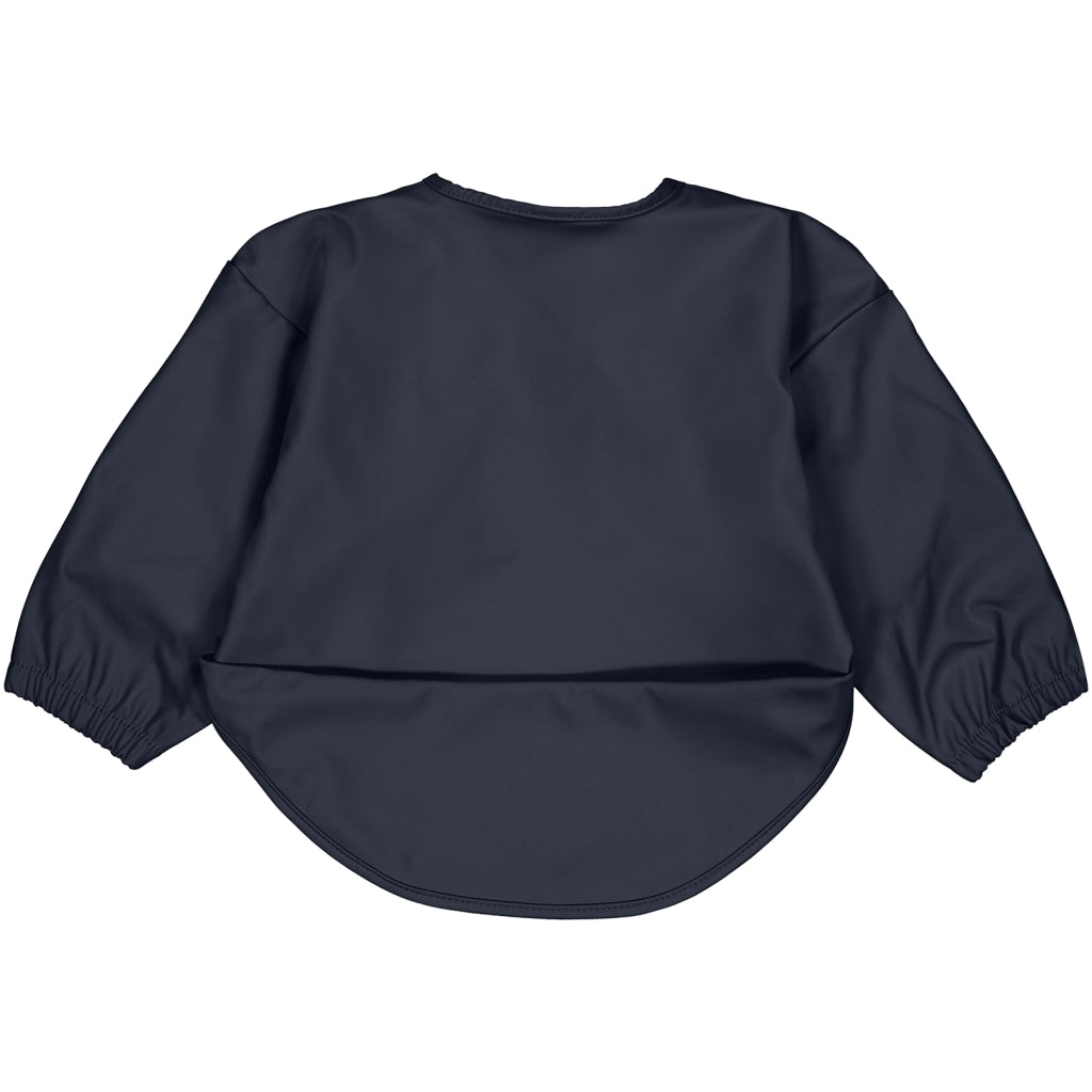 Mikk-Line PU Hagesmæk Bluse (Ensfarvet) Hagesmække og savlesmække Blue Nights