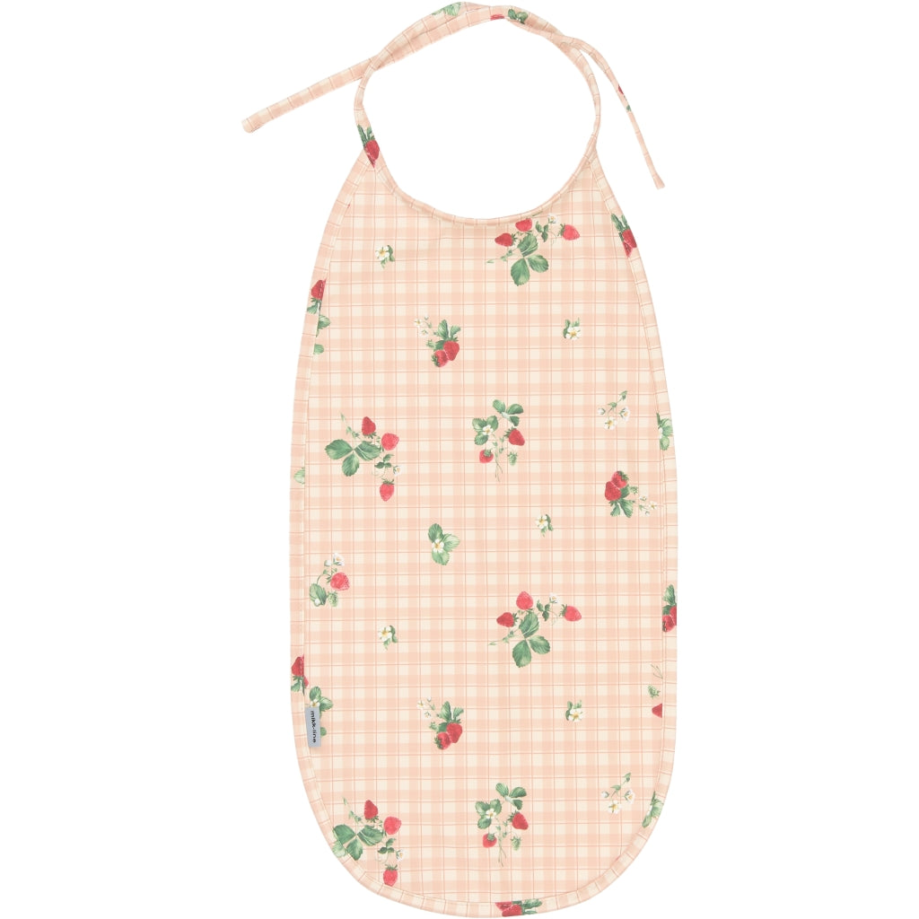 Mikk-Line PU Hagesmæk Lang (Mønstret) Hagesmække og savlesmække Butterfly/Strawberry