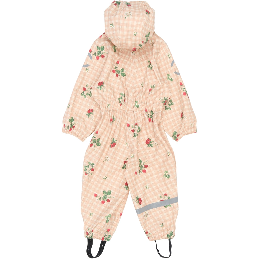 Mikk-Line PU Regndragt (Mønstret) Regntøj Strawberry AOP