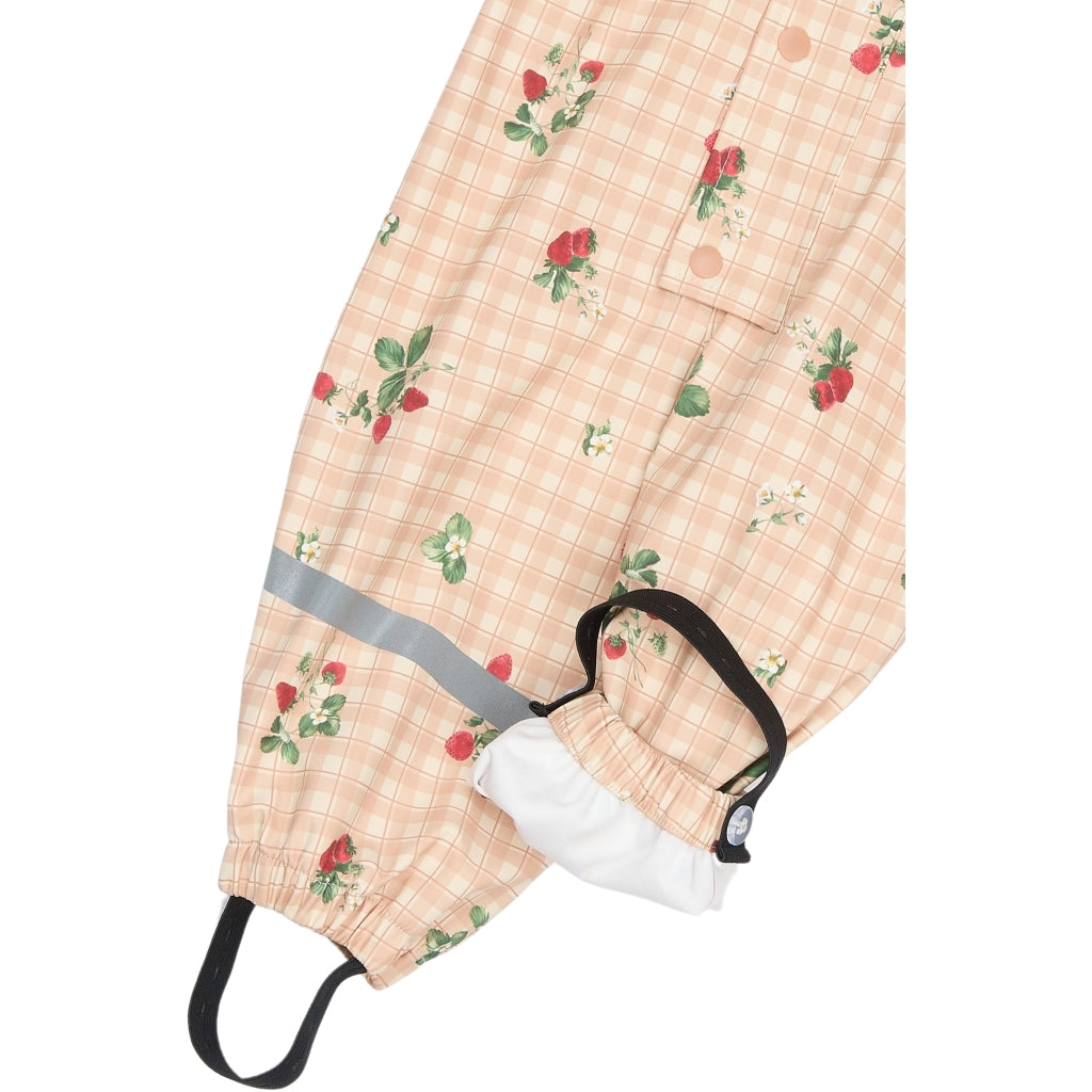 Mikk-Line PU Regndragt (Mønstret) Regntøj Strawberry AOP