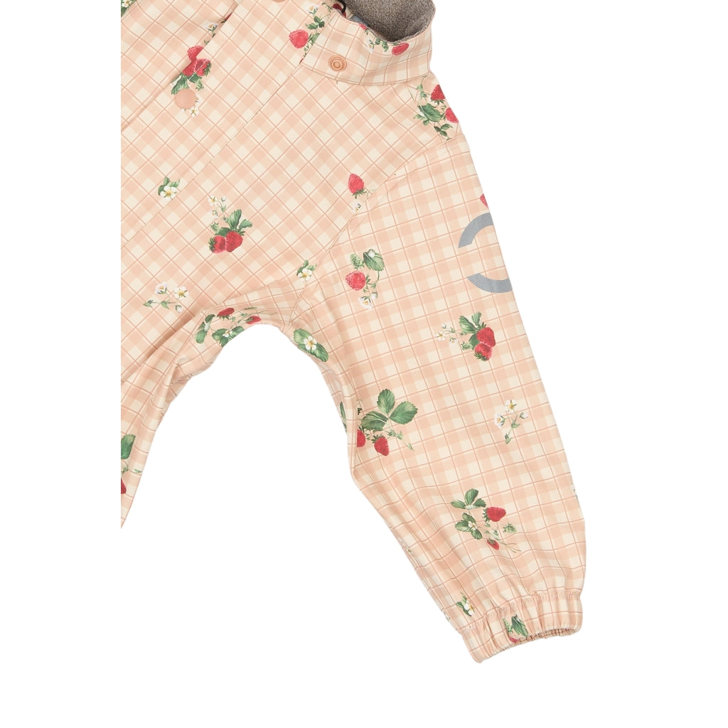 Mikk-Line PU Regndragt (Mønstret) Regntøj Strawberry AOP