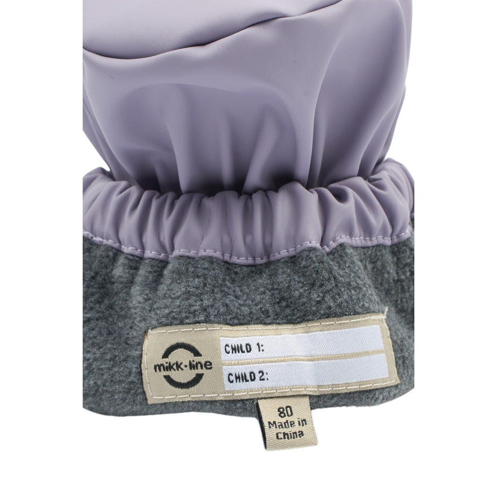 Mikk-Line PU Regnfutter (Fleeceforet) Accessories Lavender Gray