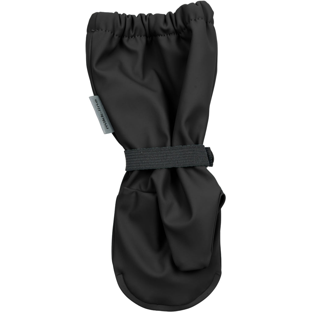 Mikk-Line PU Regnfutter (Fleeceforet) Handsker og luffer Black