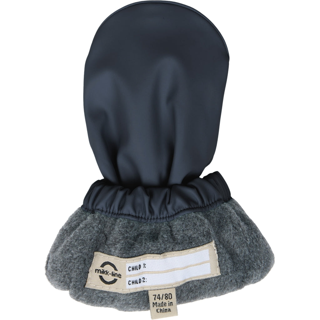 Mikk-Line PU Regnfutter (Fleeceforet) Handsker og luffer Blue Nights