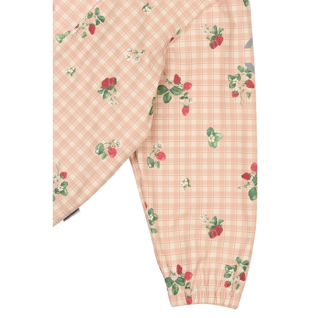 Mikk-Line PU Regnjakke (Mønstret) Regntøj Strawberry AOP