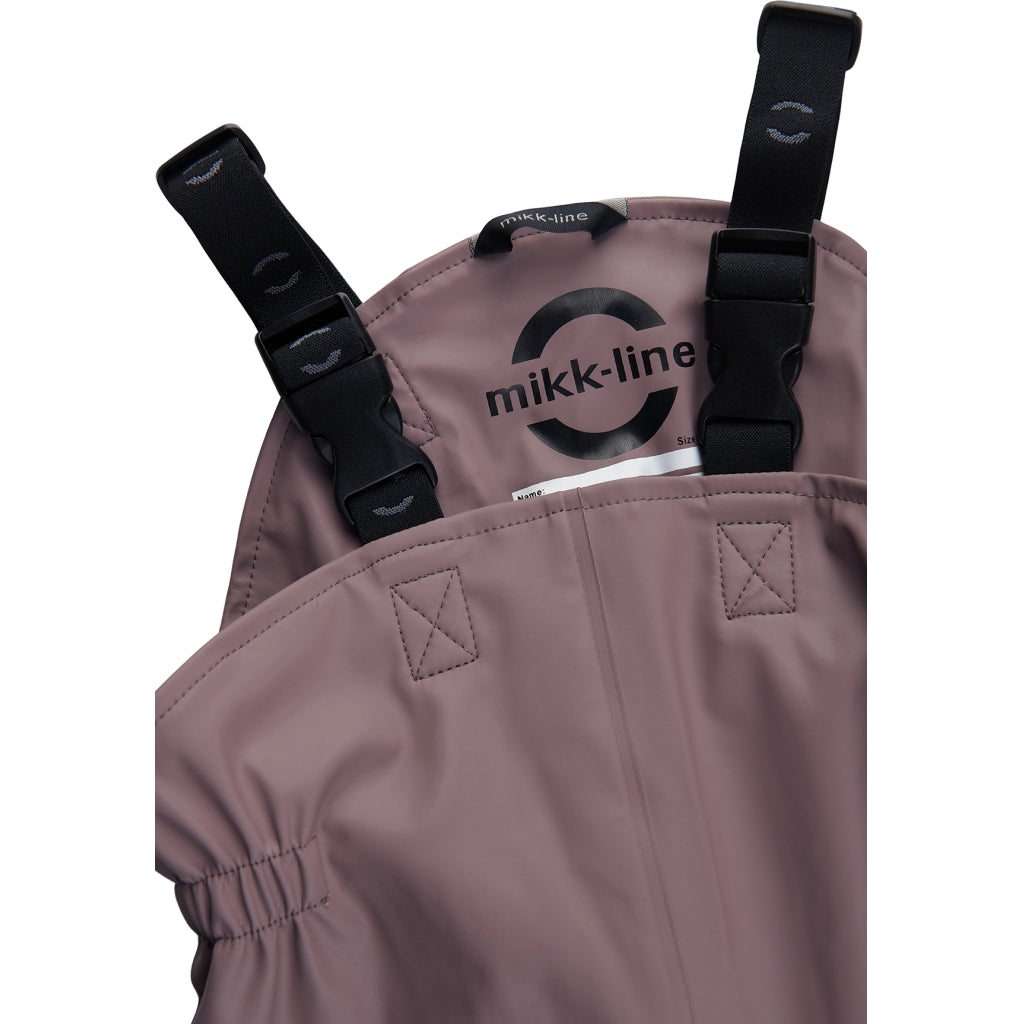 Mikk-Line PU Regnsæt m/Seler - Recycled Regntøj Twilight Mauve