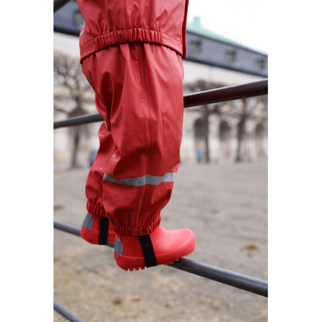 Mikk-Line PU Regntøj (Alm. Bukser) Regntøj Cranberry