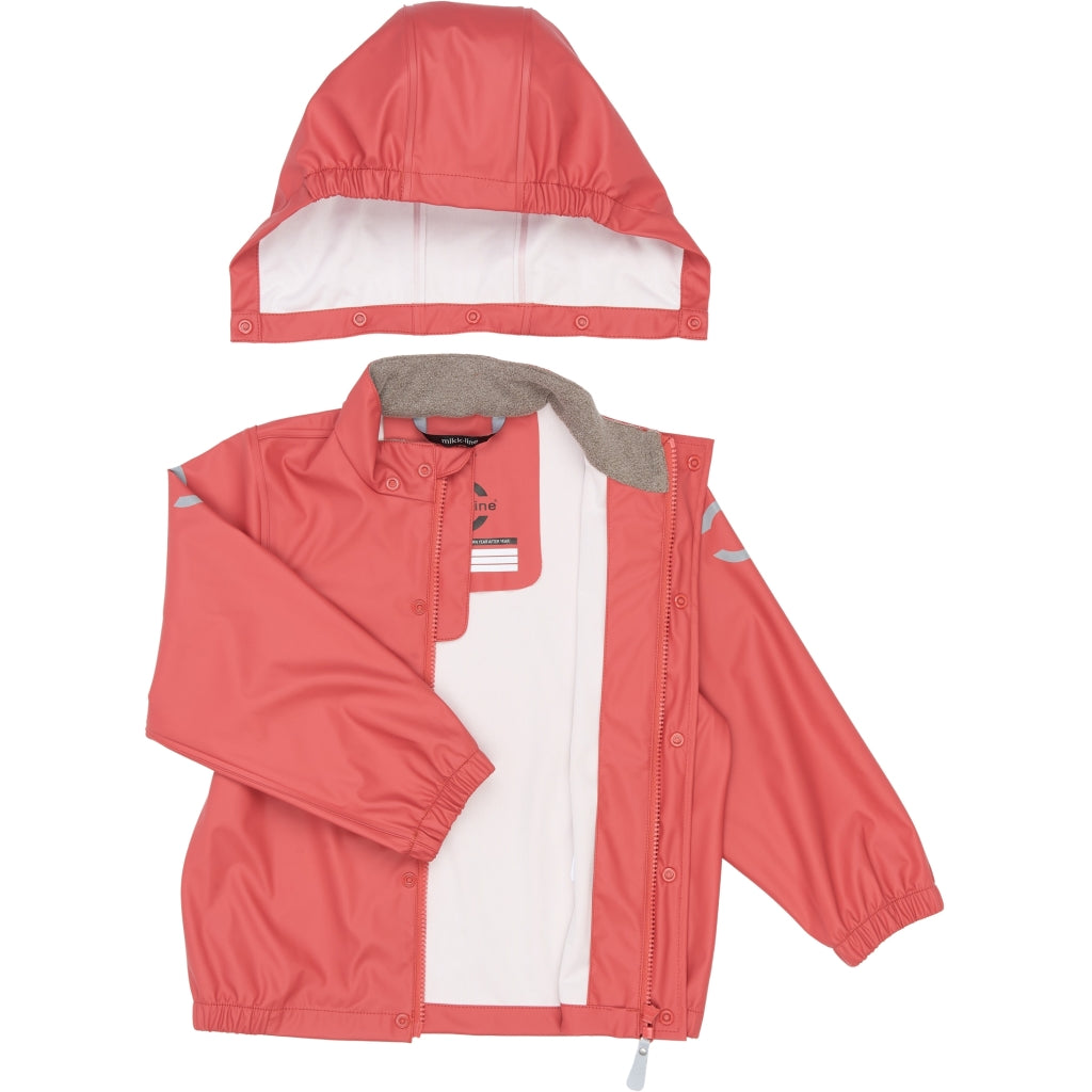 Mikk-Line PU Regntøj (Alm. Bukser) Regntøj Cranberry