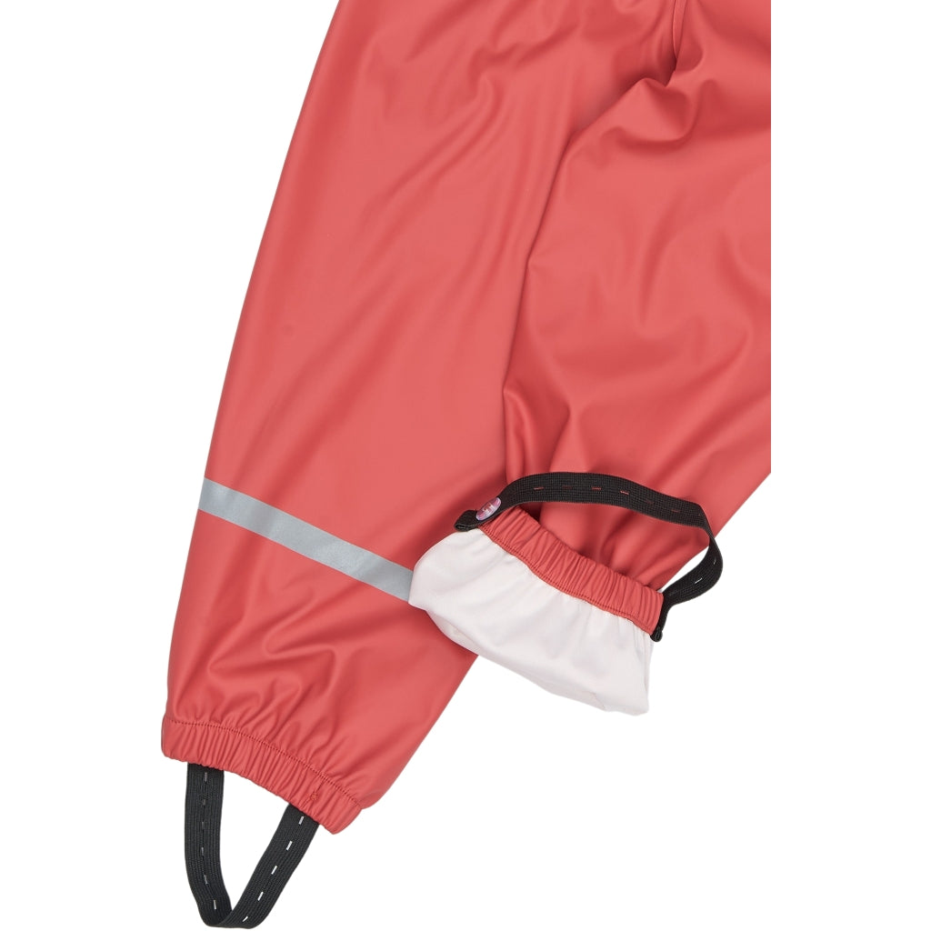Mikk-Line PU Regntøj (Alm. Bukser) Regntøj Cranberry