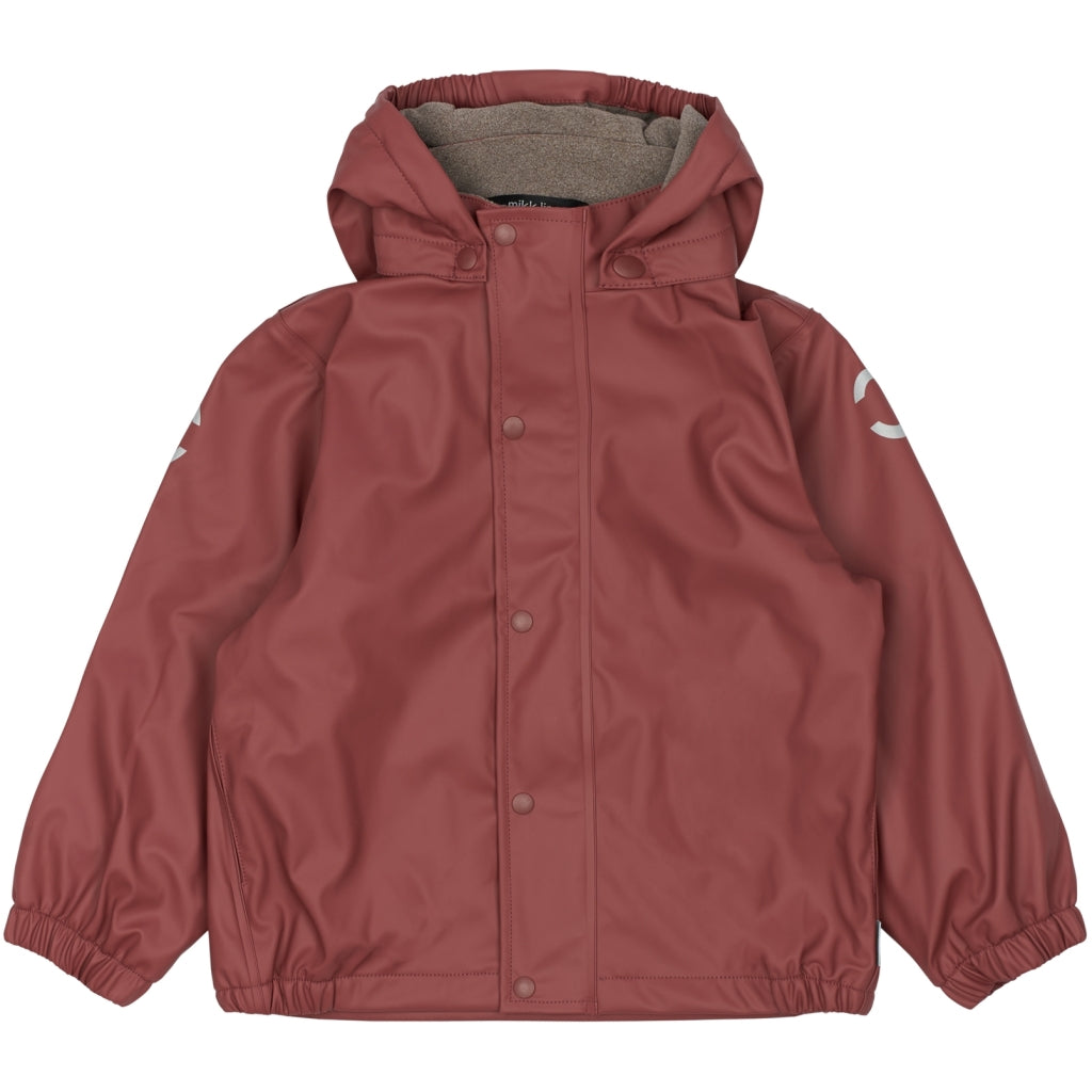 Mikk-Line PU Regntøj Fleece Foret (smækbukser 74-104) Regntøj Apple Butter