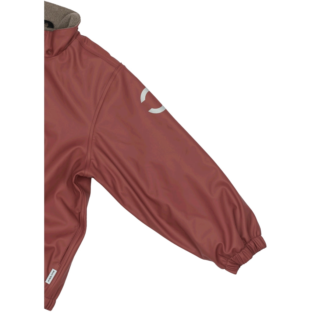 Mikk-Line PU Regntøj Fleece Foret (smækbukser 74-104) Regntøj Apple Butter