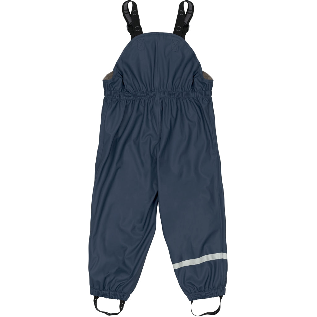 Mikk-Line PU Regntøj Fleece Foret (smækbukser 74-104) Regntøj Blue Nights