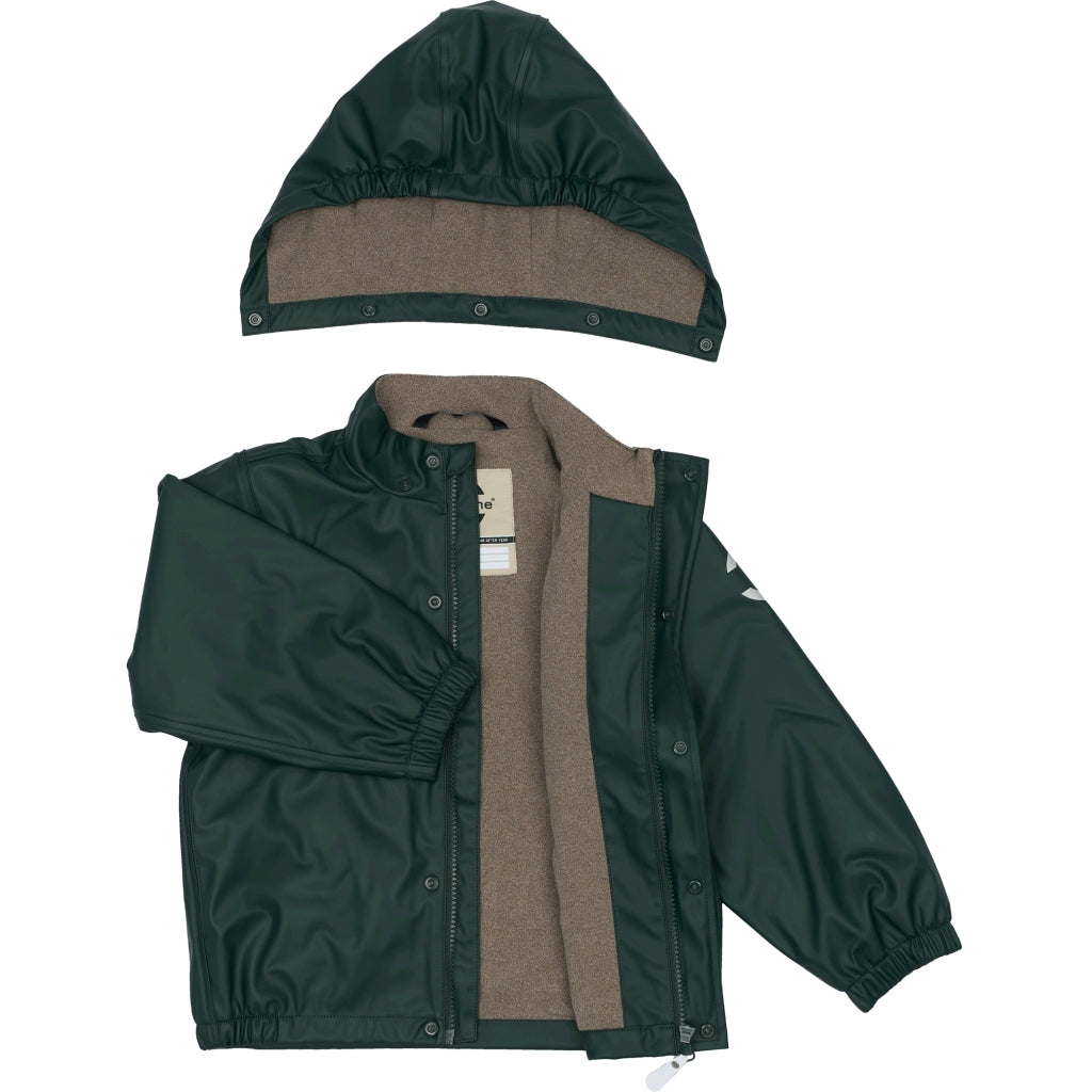 Mikk-Line PU Regntøj Fleece Foret (smækbukser 74-104) Regntøj Darkest Sprouse
