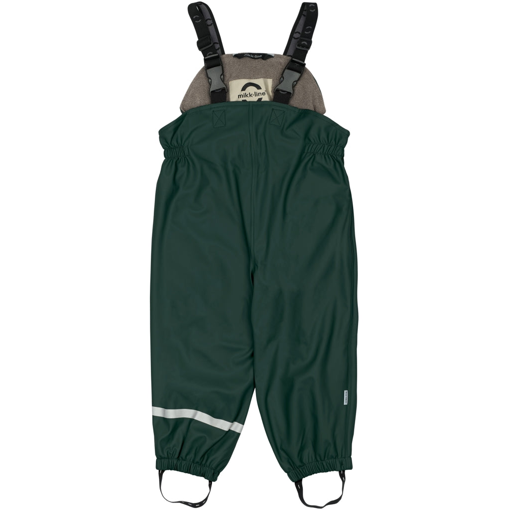 Mikk-Line PU Regntøj Fleece Foret (smækbukser 74-104) Regntøj Darkest Sprouse
